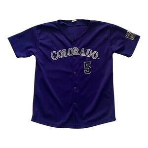 COLORADO ROCKIES JERSEY-KIDS SIZE XL